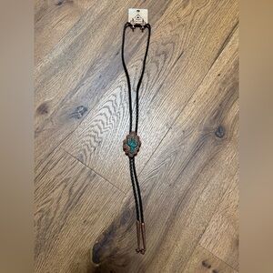 Cactus Bolo Tie with cactus earrings